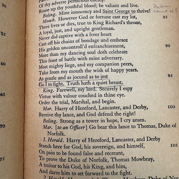 The Tragedy of King Richard The Second William Shakespeare Vintage Book - Picture 8 of 9